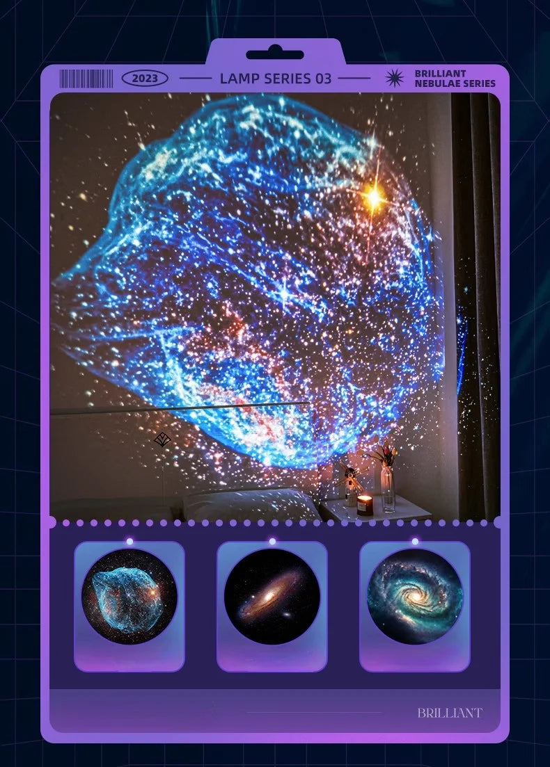 HD Galaxy Star Projector & White Noise Machine encalife