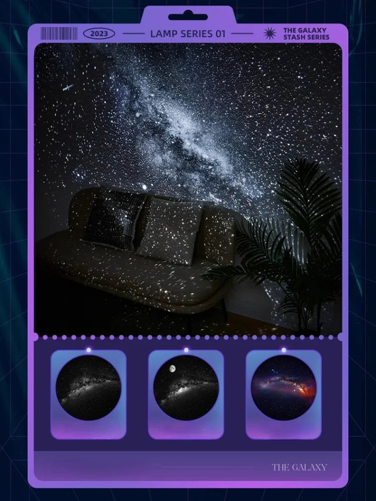 HD Galaxy Star Projector & White Noise Machine encalife