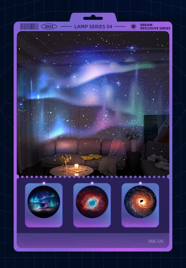 HD Galaxy Star Projector & White Noise Machine encalife