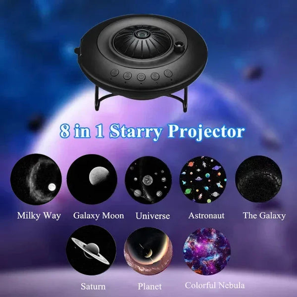 UFO Galaxy Star Projector | Encalife