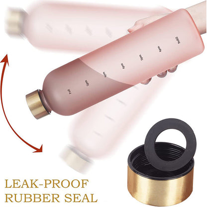 Water Bottle | 1L | Time Marker Feature