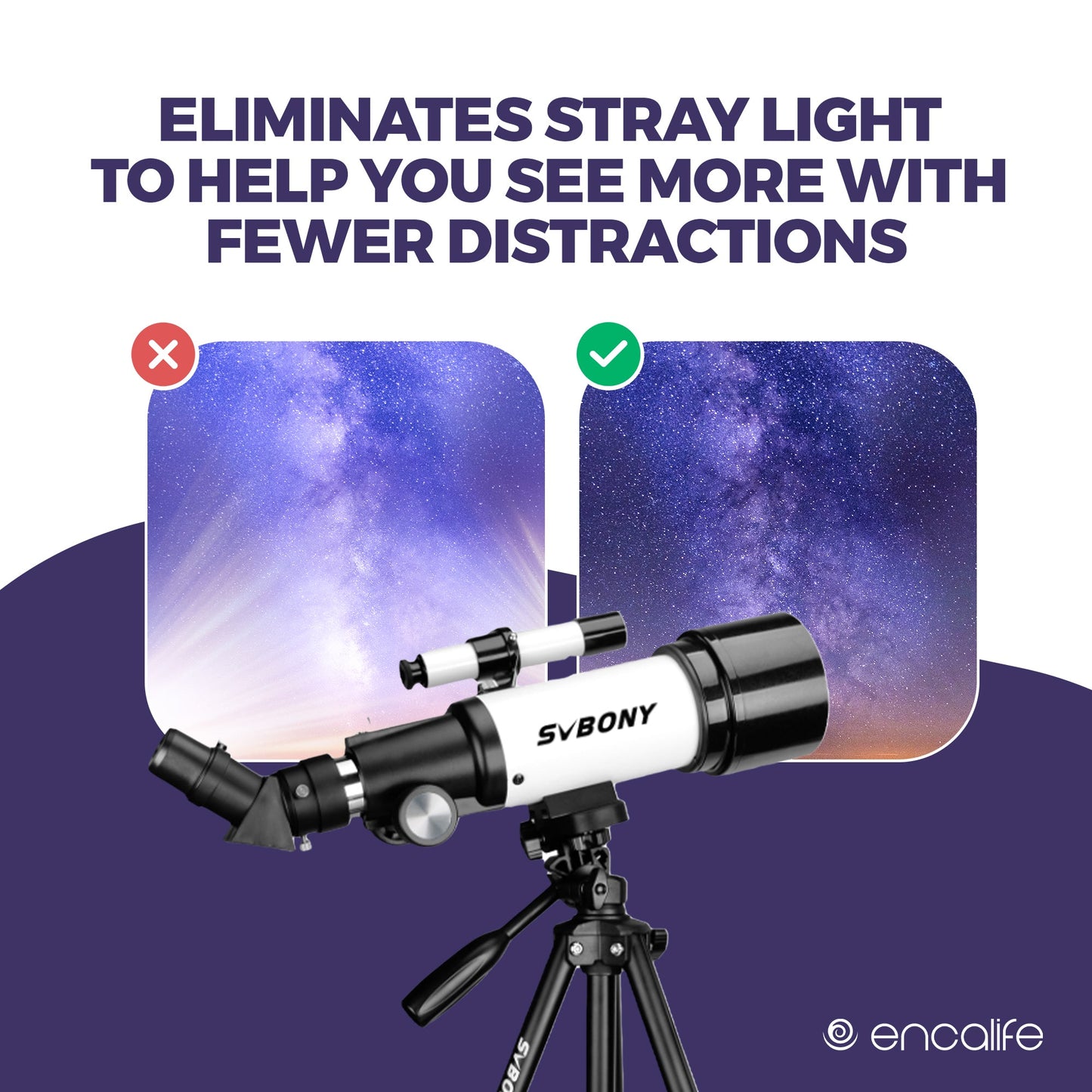 Refractor Telescope | ENTE501P encalife