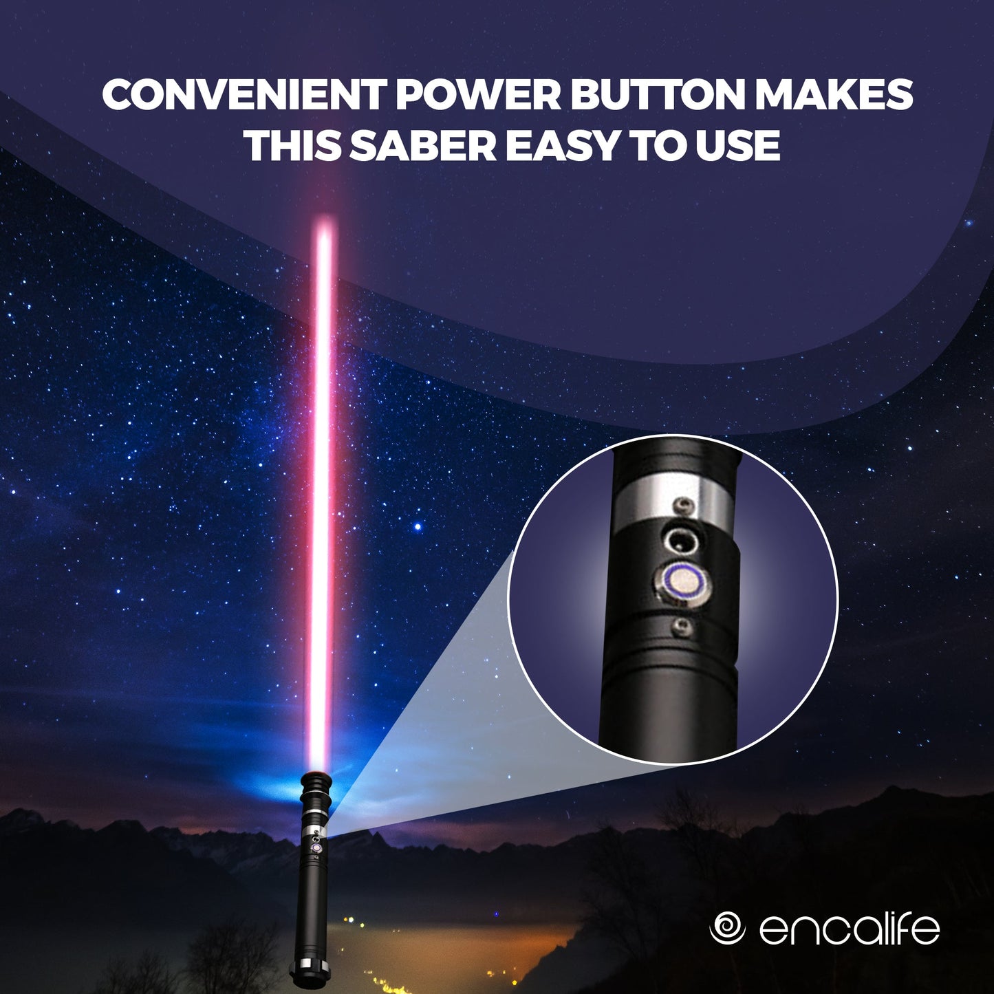 Star Wars Lightsaber | EN-LS11Black encalife