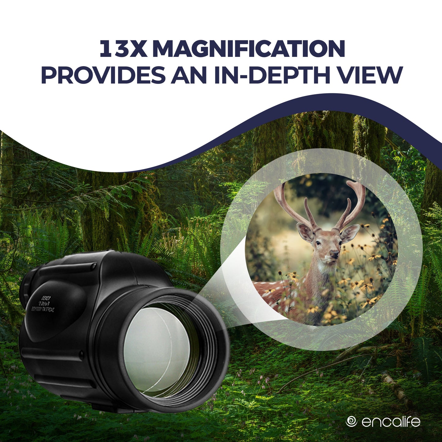 Waterproof Monocular | ENMO49 encalife