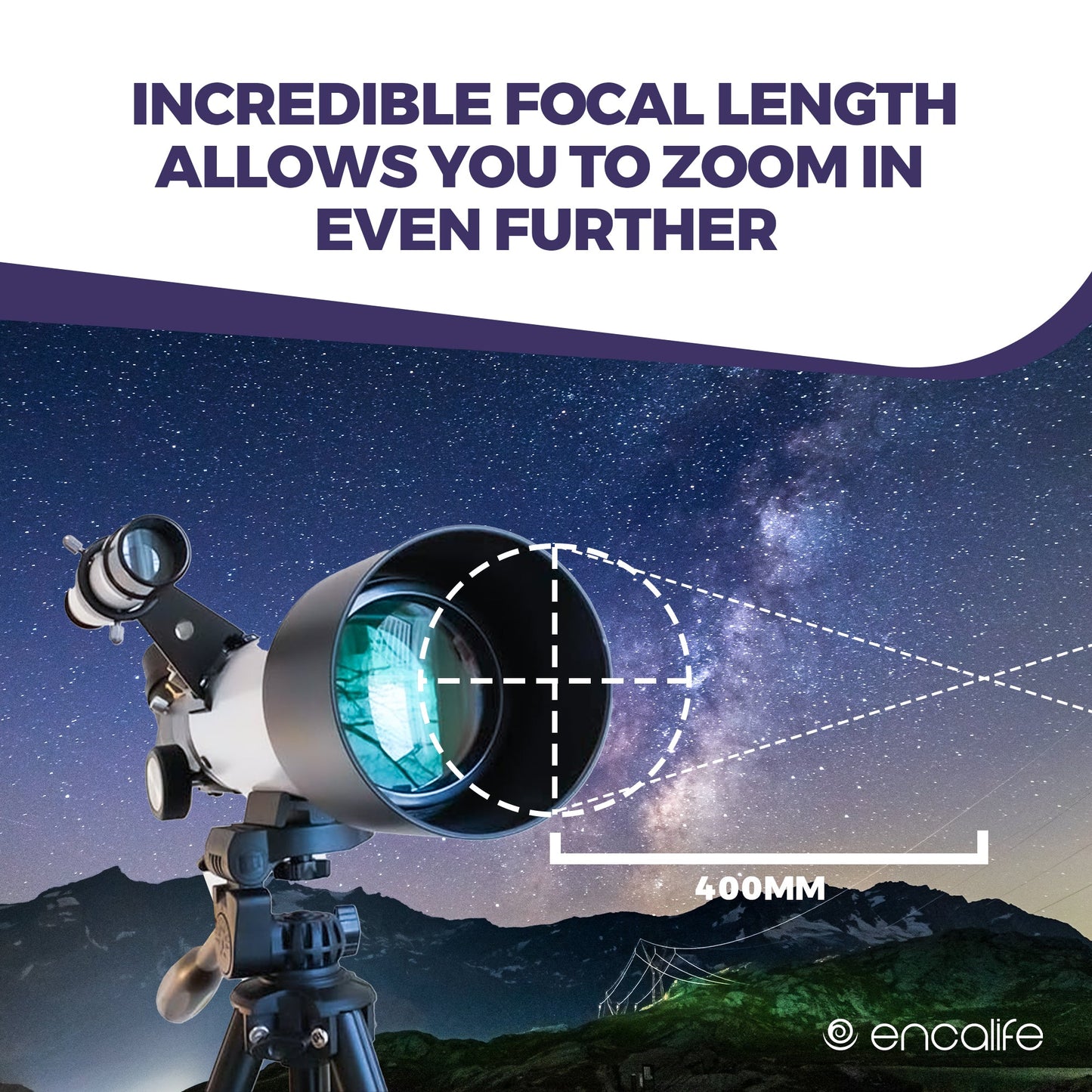 Refractor Telescope | ENTE501P encalife