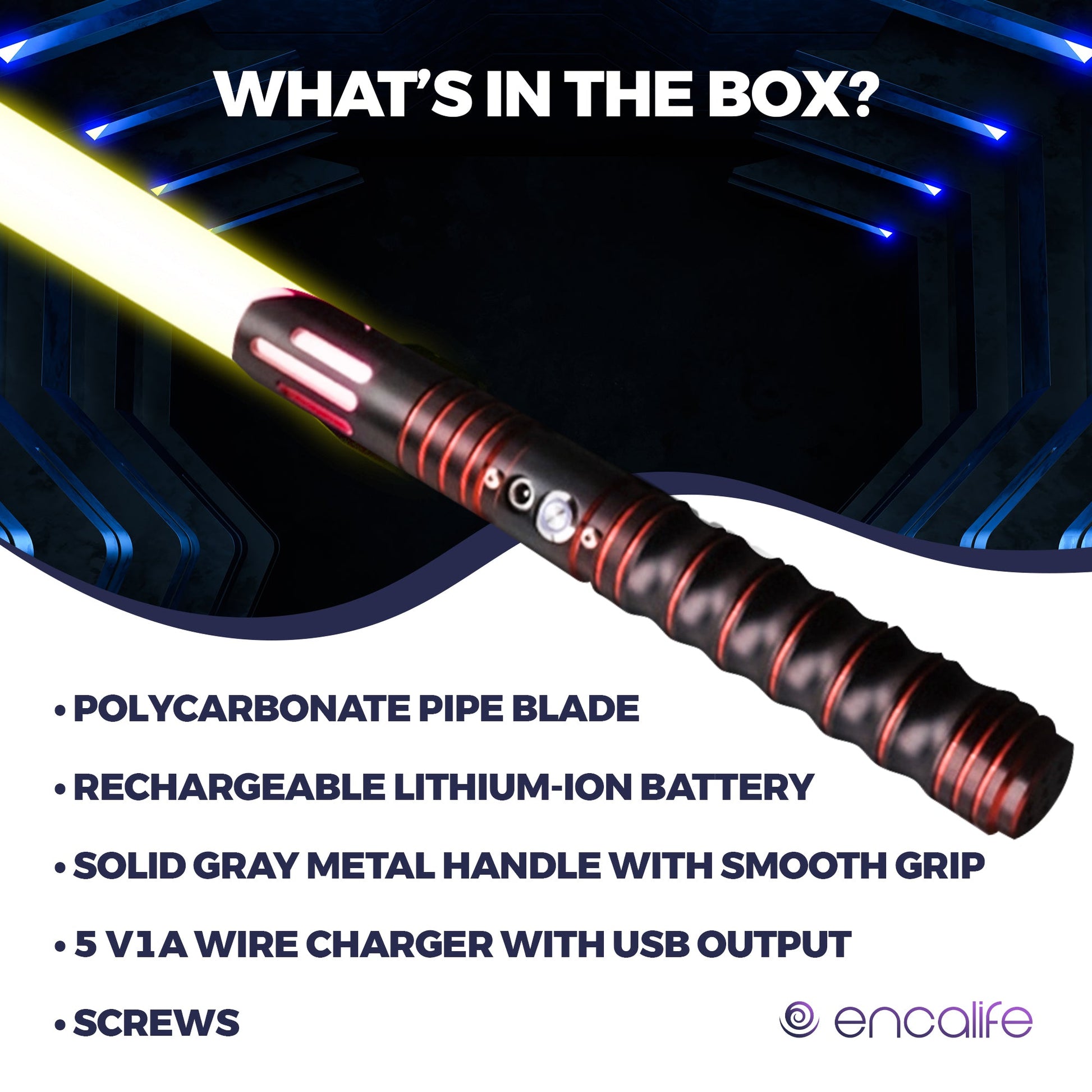 Star Wars Lightsaber | EN-LS09RED encalife
