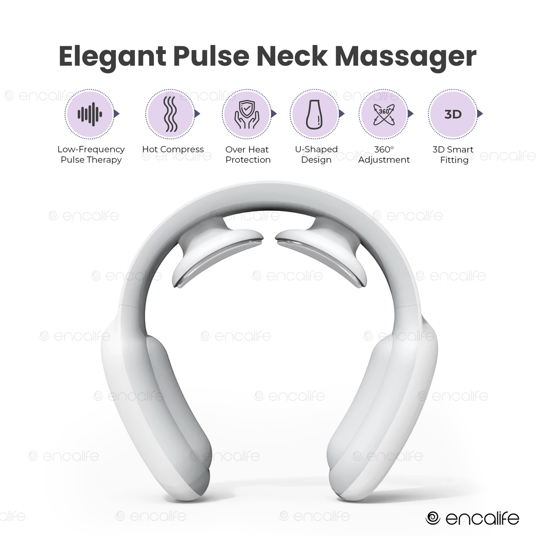 Intelligent Pulse Neck Massager (Heated)