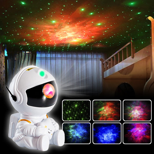 Astronaut Galaxy Star Projector | LED Light Nebula Lamp encalife