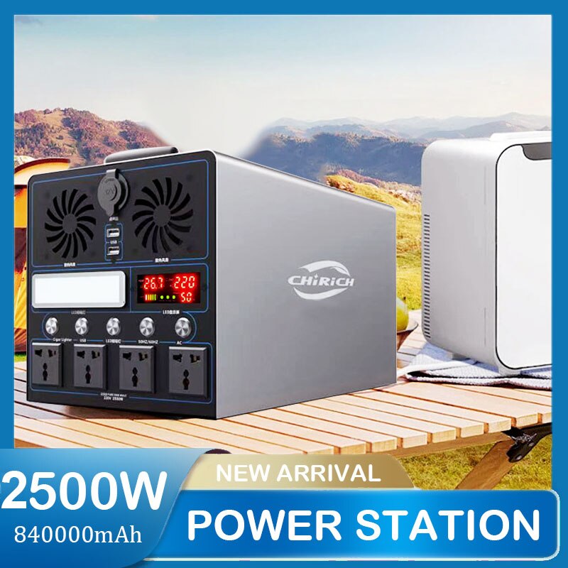 Portable Power Station | 2500W, 3100Wh: Empowering Your Adventures
