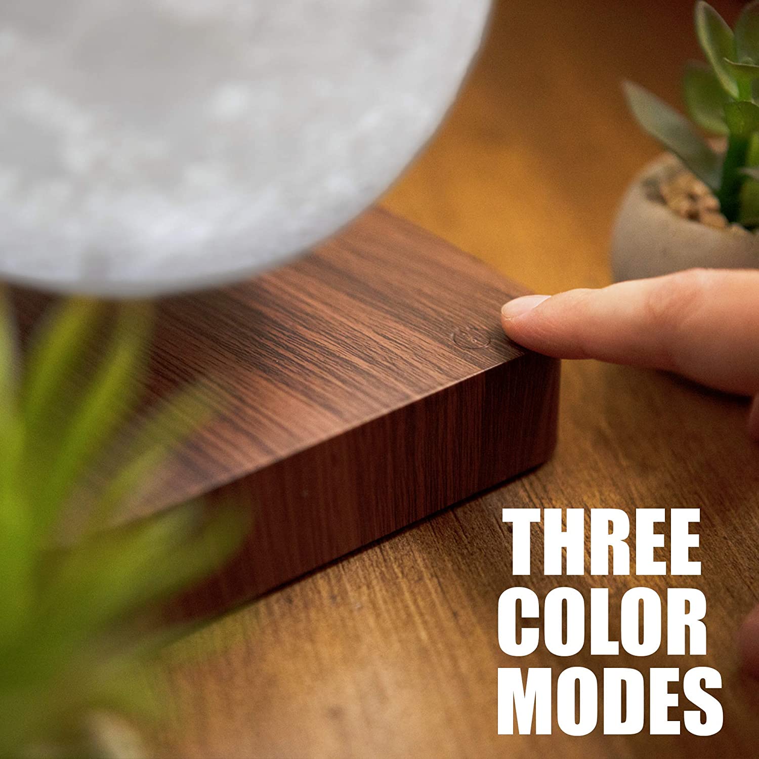 Floating 3D Moon Night Light Lamp (Levitating) encalife