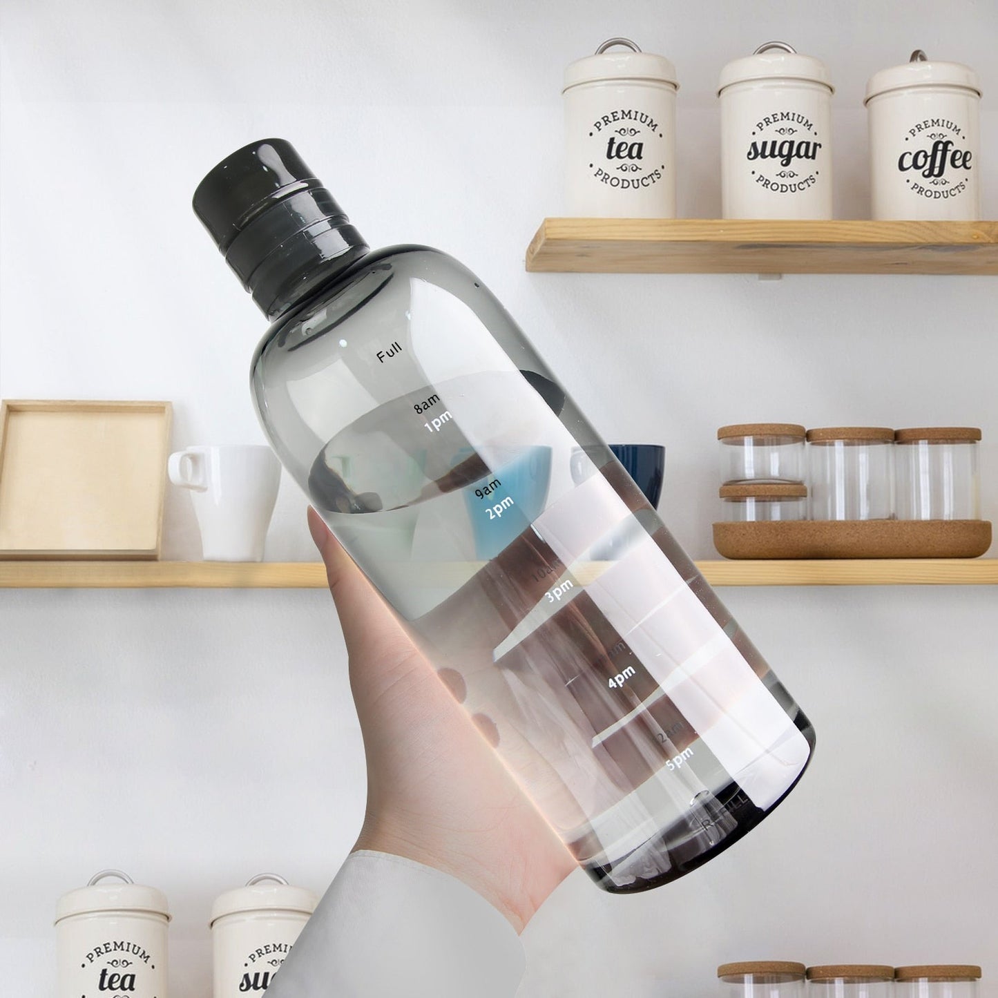 Hydration-Tracking Water Bottle | Leak-Proof Design encalife