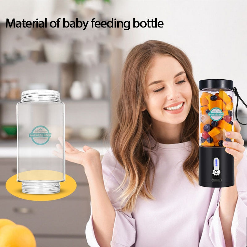 Powerful And Efficient Electric Juicer | 530ML encalife