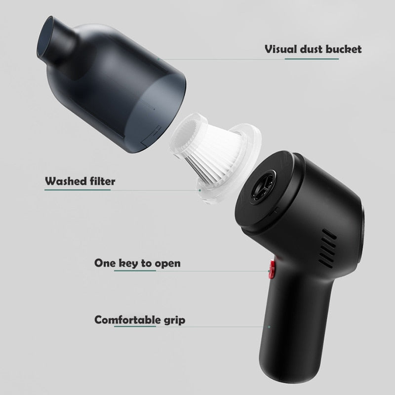 Powerful Handheld Vacuum | With LED Light

