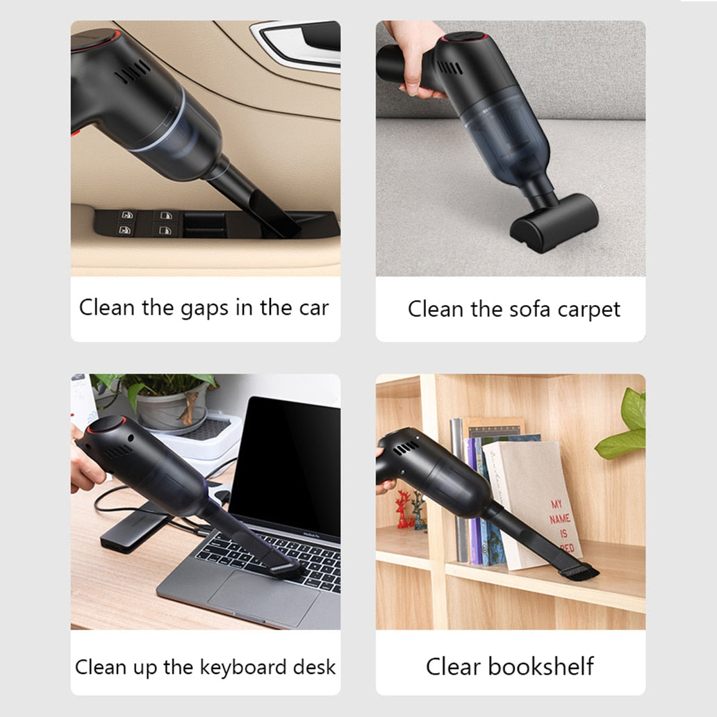 Powerful Handheld Vacuum | With LED Light

