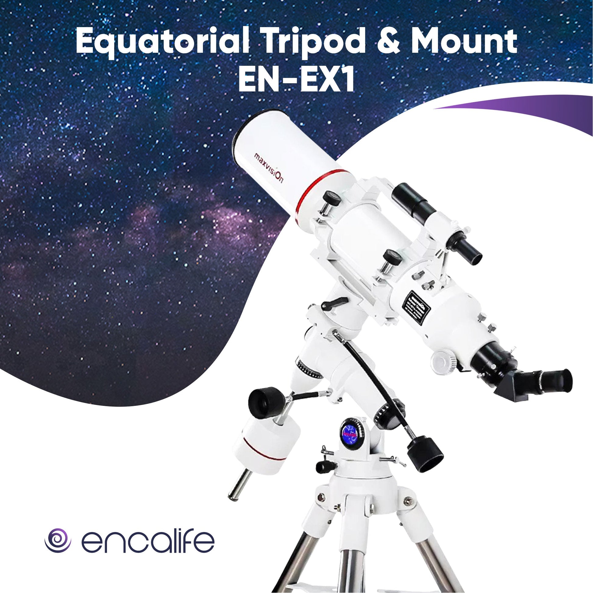 Equatorial Tripod & Mount | EN-EX1 encalife
