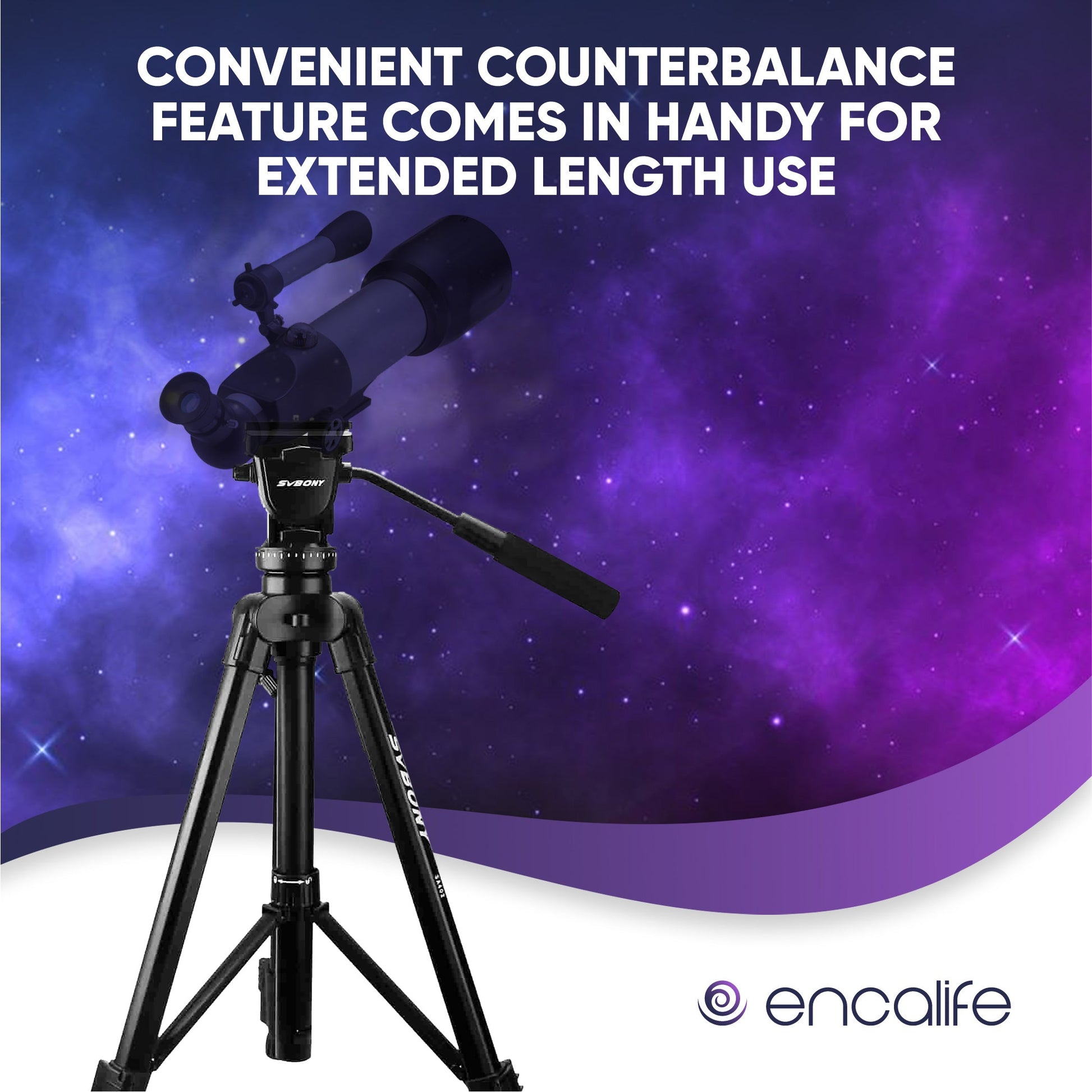 Aluminum Alloy Travel Tripod | ENTR402 encalife
