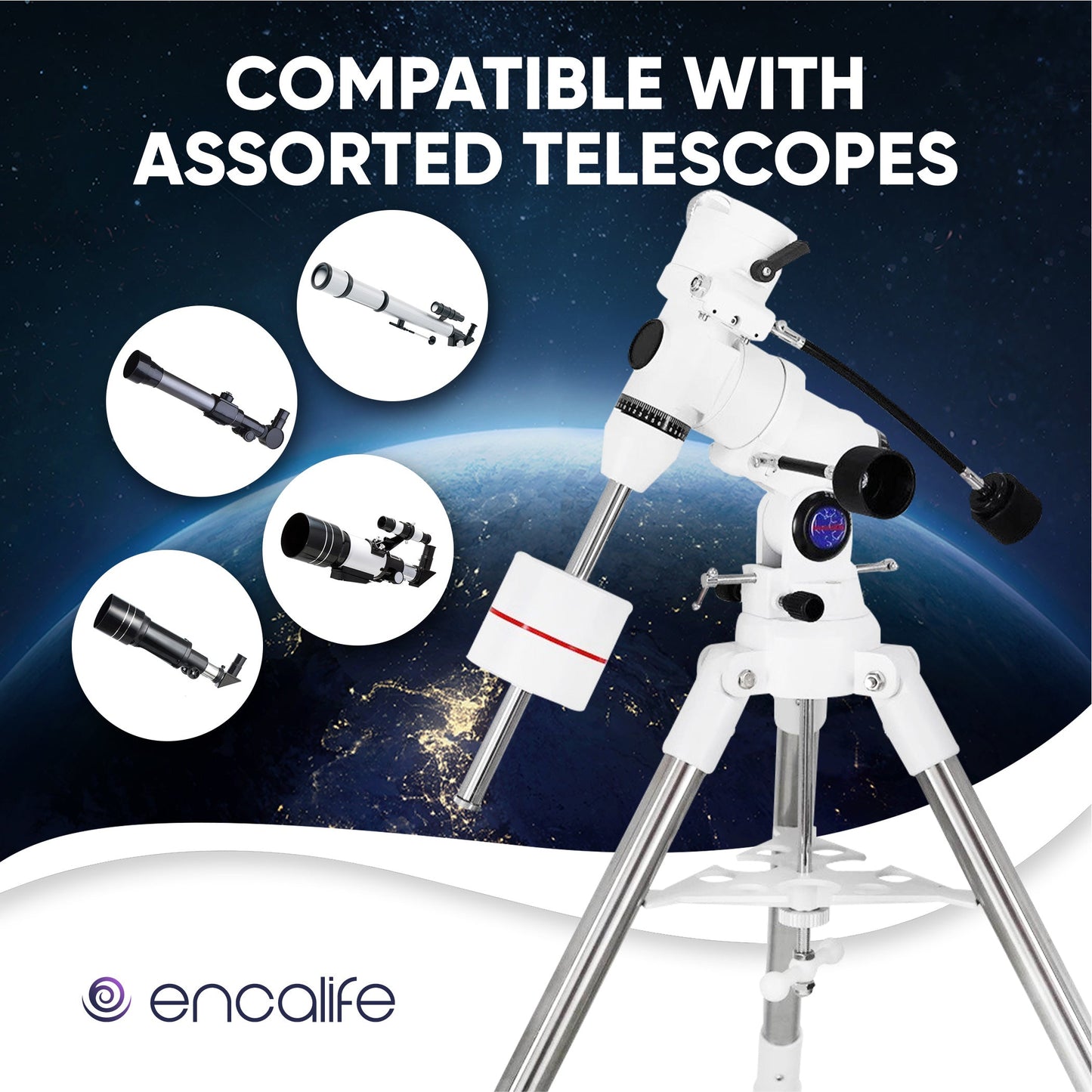 Equatorial Tripod & Mount | EN-EX1 encalife