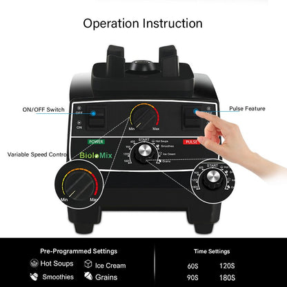 Smart Blender | 2L | Super Powerful Speed Control
