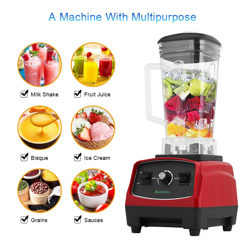 Electric Blender | 2,200W | High-Power