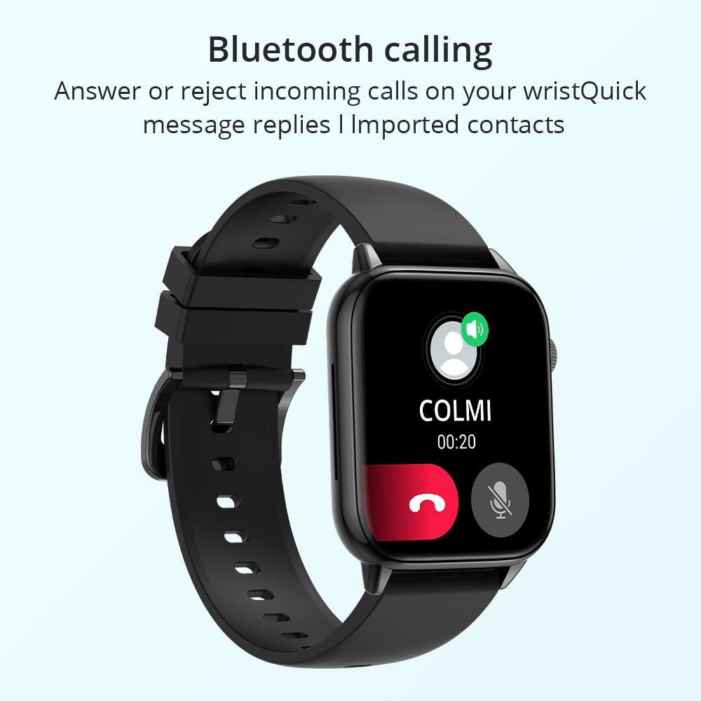 Fitness Tracking Smart Watch | Heart Rate And Sleep Monitor With 5 Straps