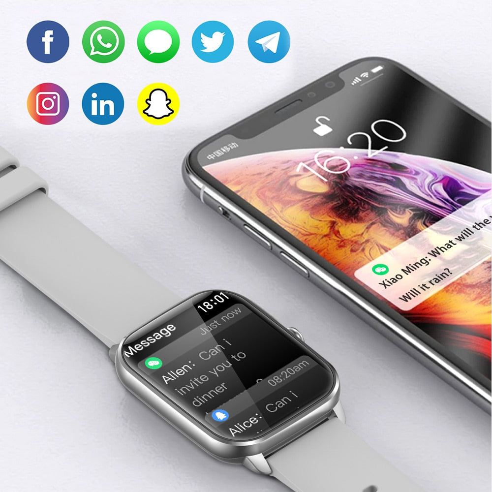 Pro Smart Watch | Bluetooth Compatible Fitness Tracker encalife