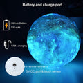 3D Galaxy Moon Night Light Lamp