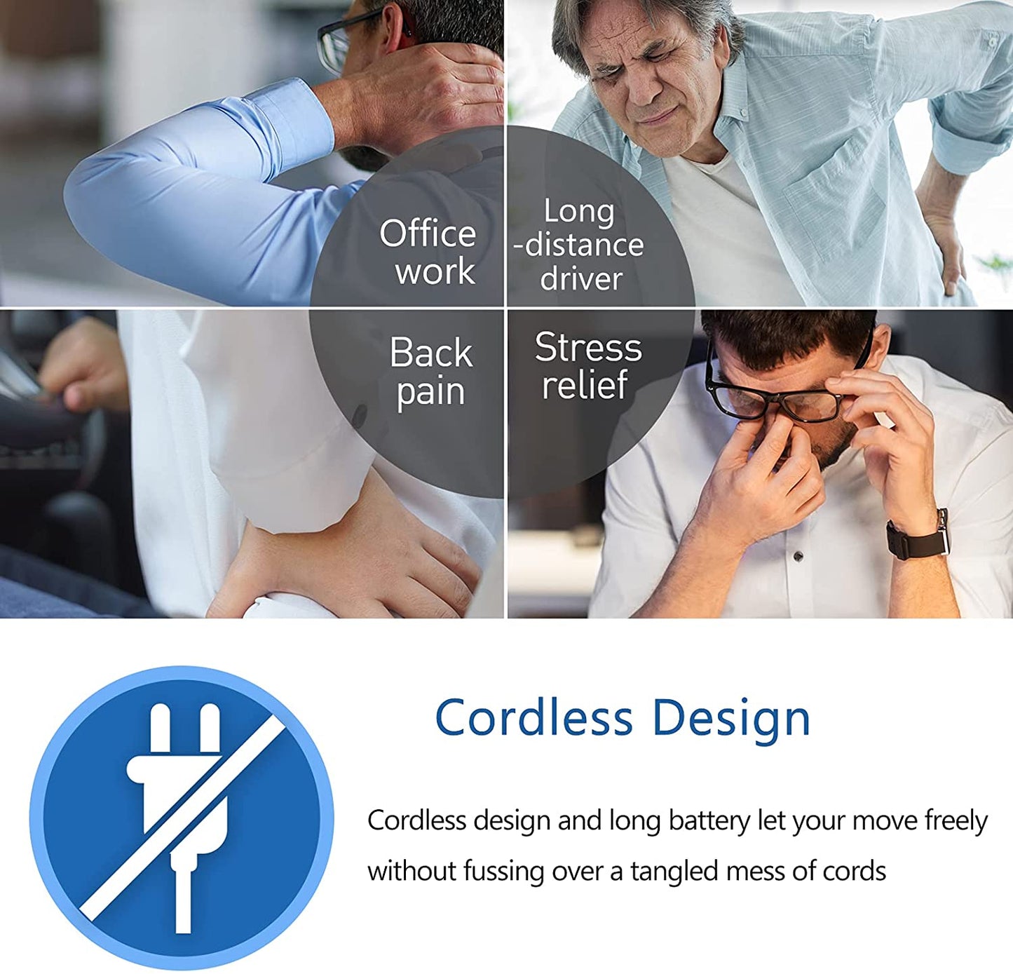 Shiatsu Neck, Back & Shoulder Massager (Heated) encalife