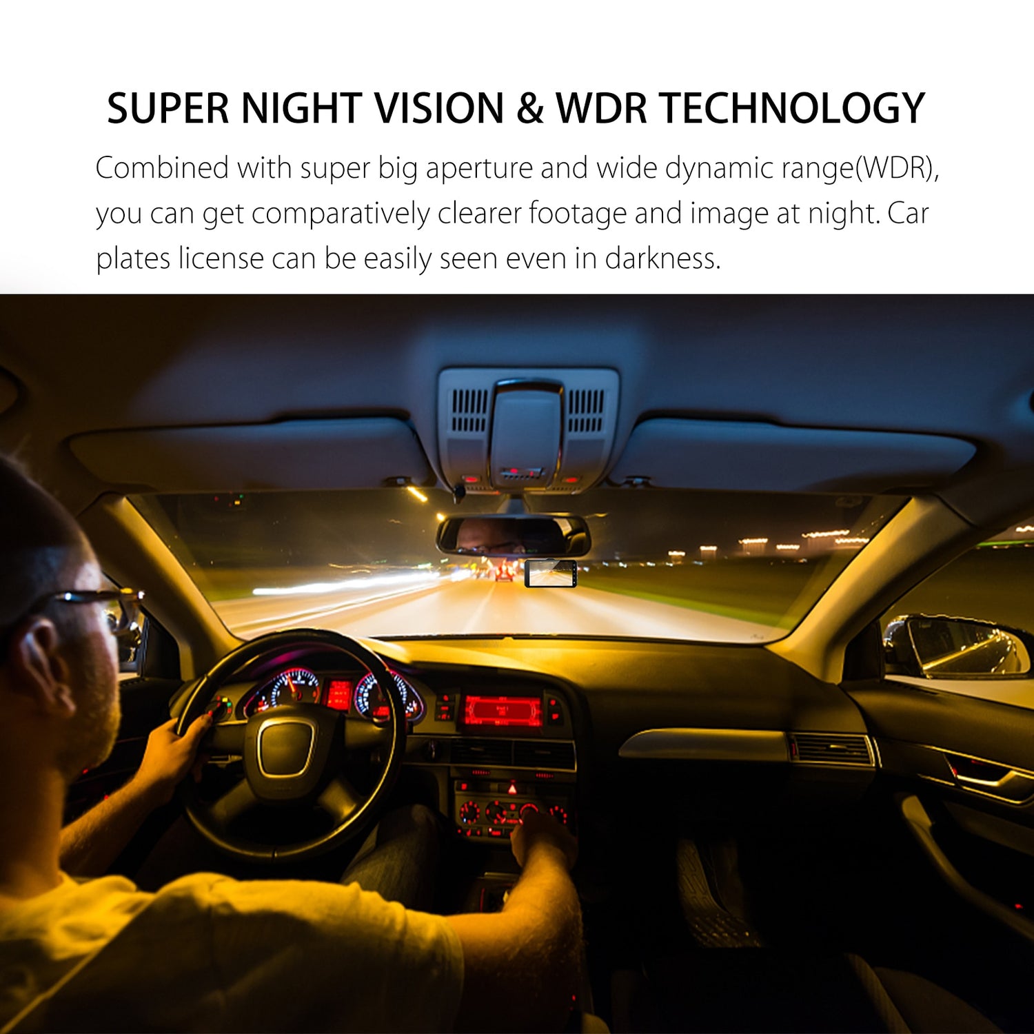 High-Quality Dash Cam | Dual Camera System