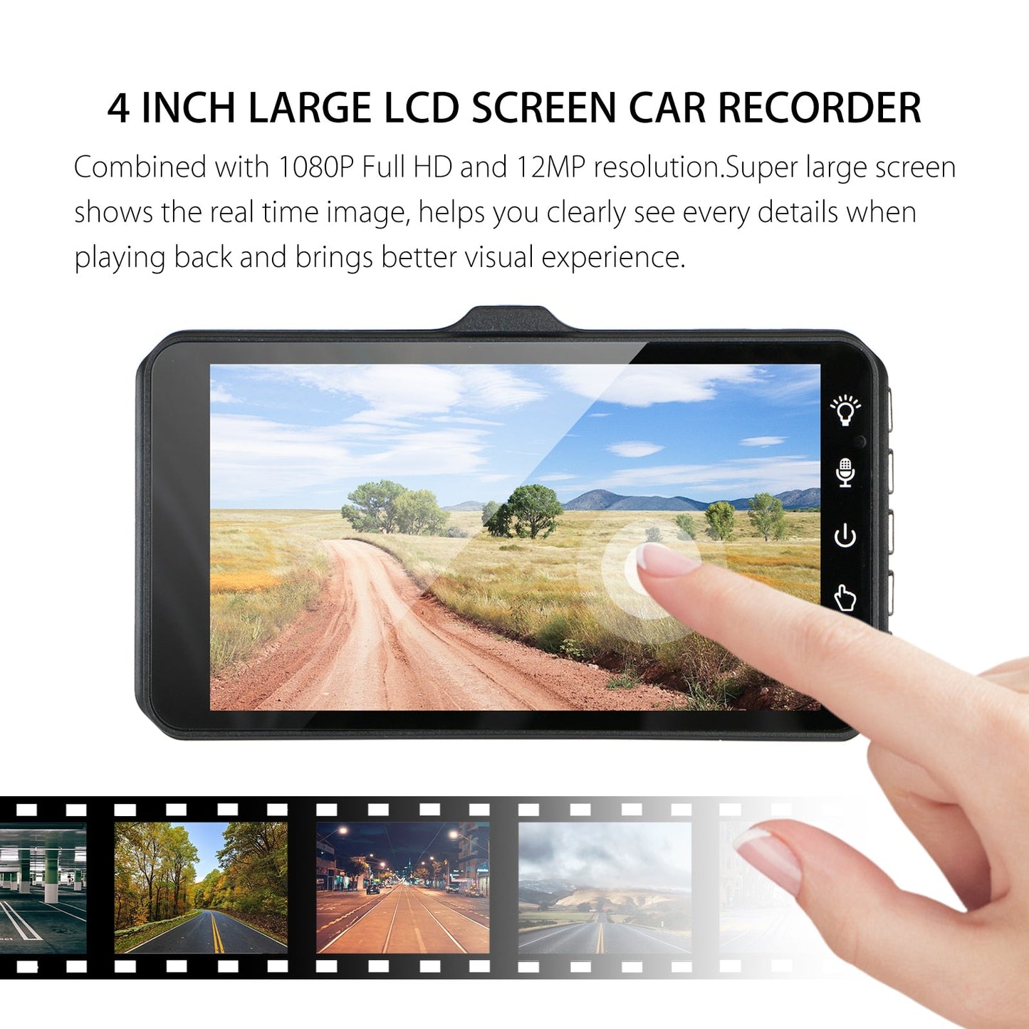 High-Quality Dash Cam | Dual Camera System encalife