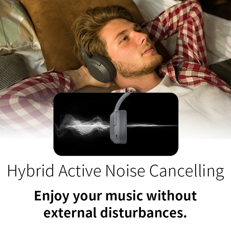 Hi-Res Bluetooth Headphones | With Hybrid ANC Technology