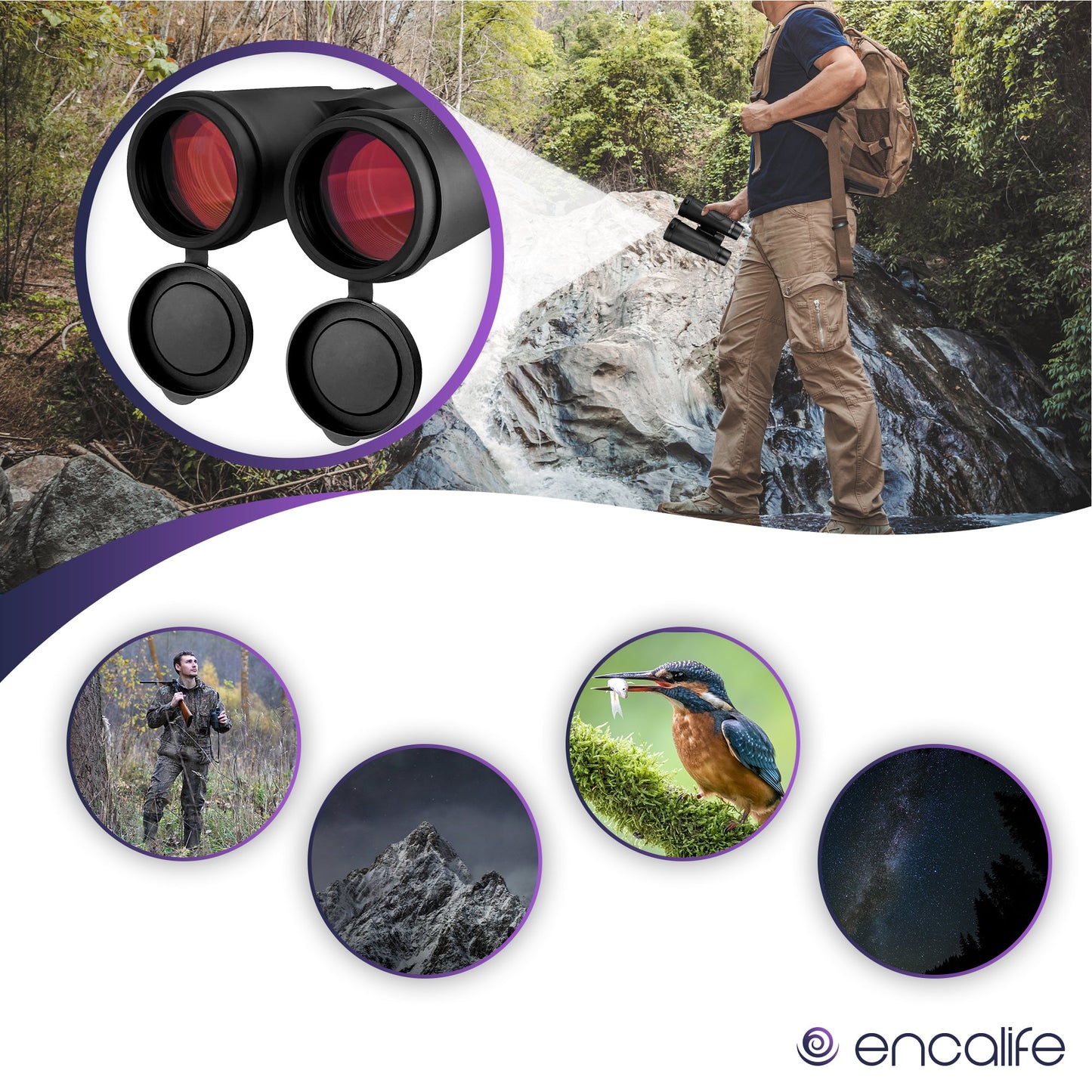 Extra-Low Dispersion Binoculars | ENBI202 encalife
