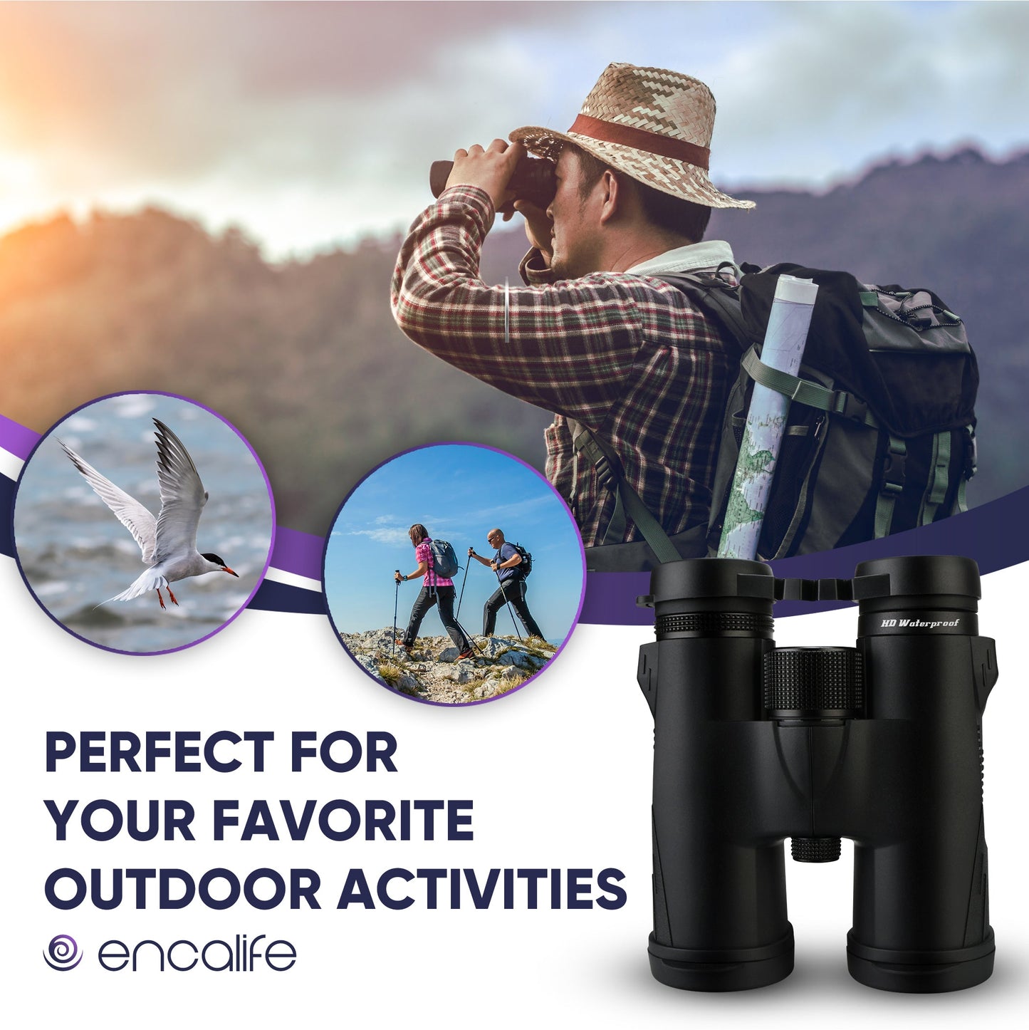 High-Definition Binoculars | ENBI47 encalife