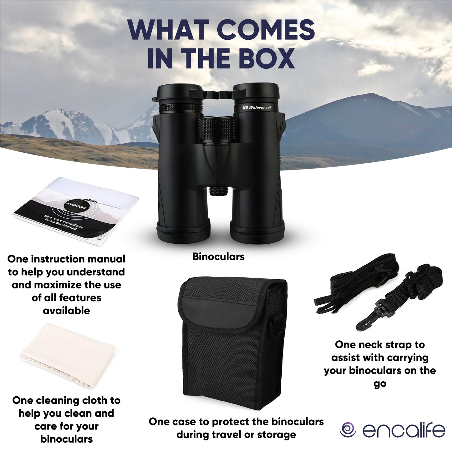 High-Definition Binoculars | ENBI47 encalife