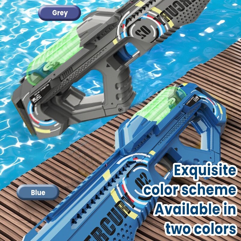 Electric Continuous Firing Water Gun: Unleash Aquatic Dominance encalife
