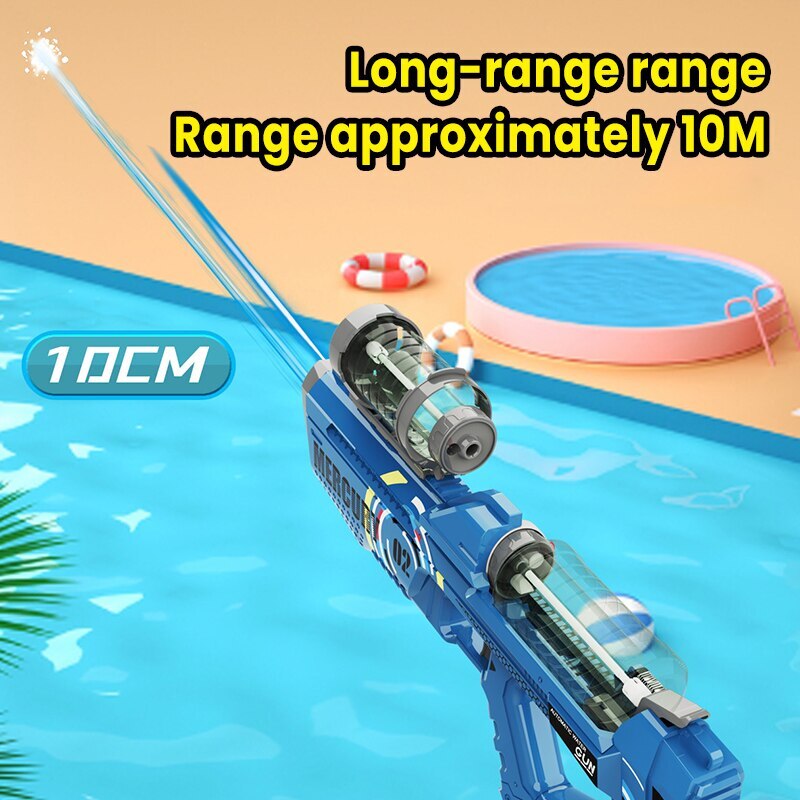 Electric Continuous Firing Water Gun: Unleash Aquatic Dominance encalife