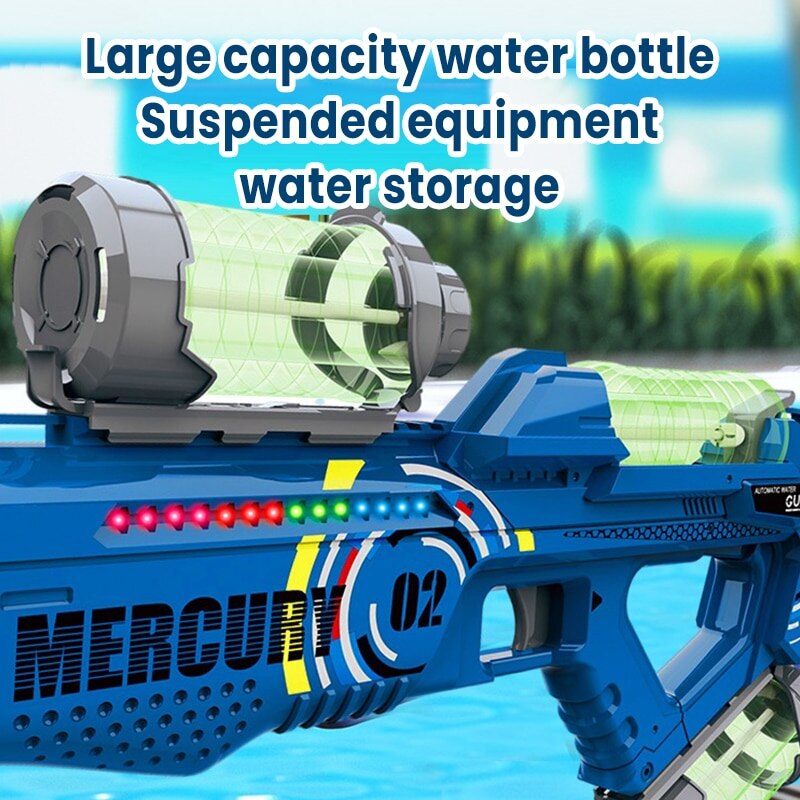 Electric Continuous Firing Water Gun: Unleash Aquatic Dominance encalife