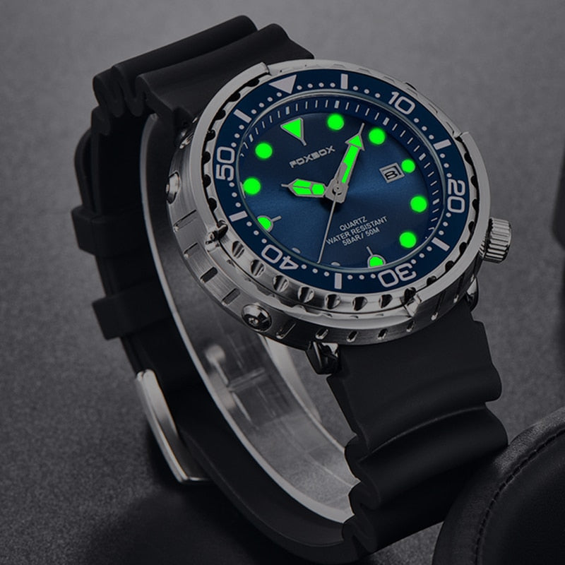 Sports Dive Watch | Durable Scratch-Resistant Design encalife