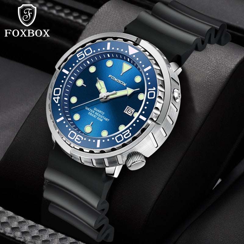 Sports Dive Watch | Durable Scratch-Resistant Design encalife