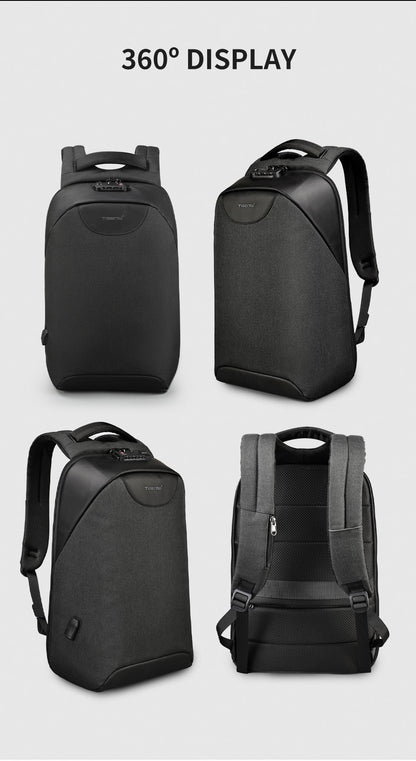 Multi-Compartment Backpack | TSA-Approved No Key Lock
