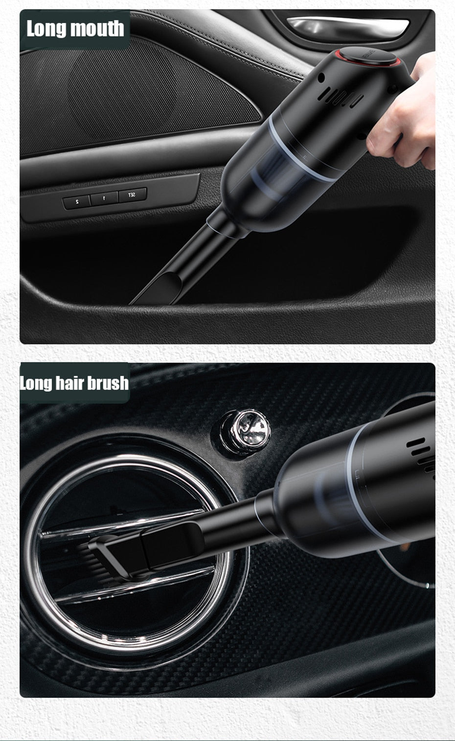 Handheld Car Vacuum | Cordless Handheld Mini Vacuum encalife