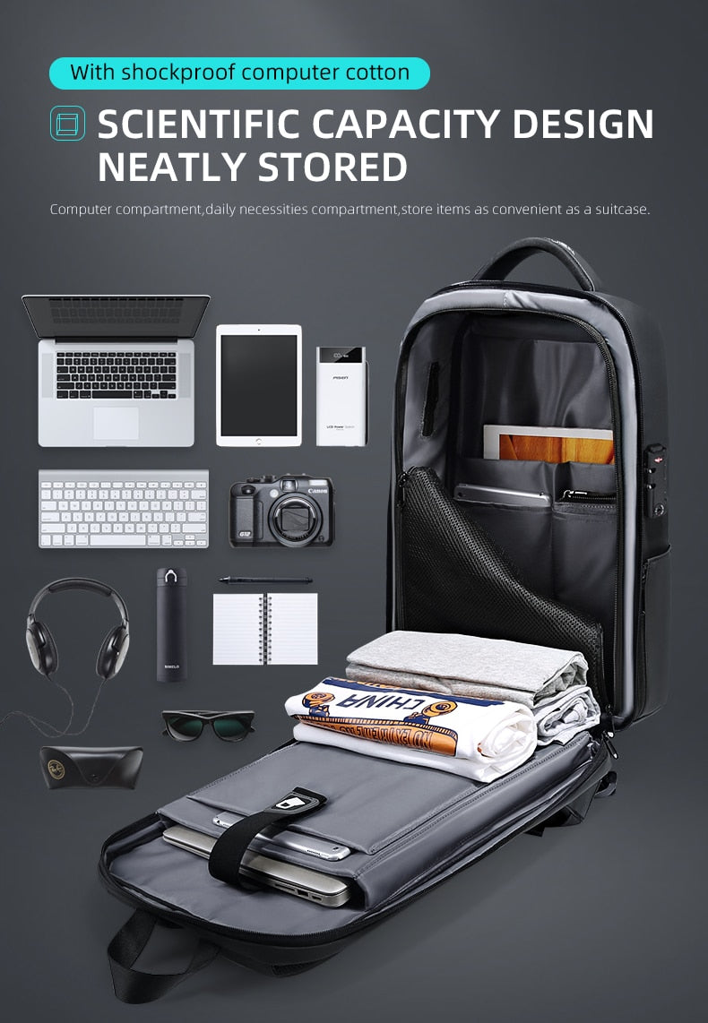 Anti-Theft Backpack | Waterproof And USB Charging Bag encalife