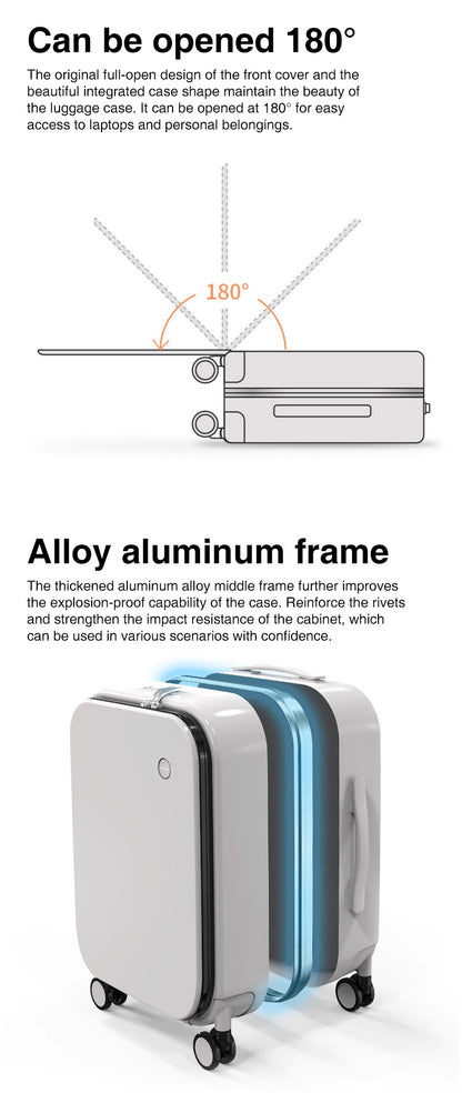 Stylish Luggage | Elegant Carry-On Suitcase