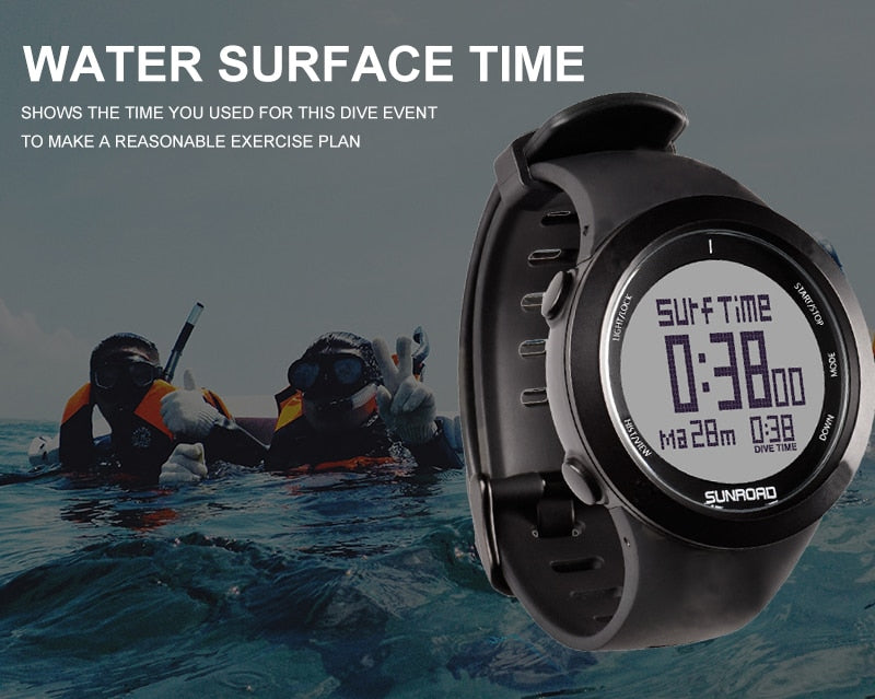 Dive Computer | Safety Depth Alarm Feature encalife