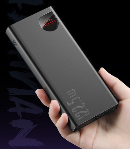 Portable Charger | Black | 22.5W / 20,000mAh Power Bank