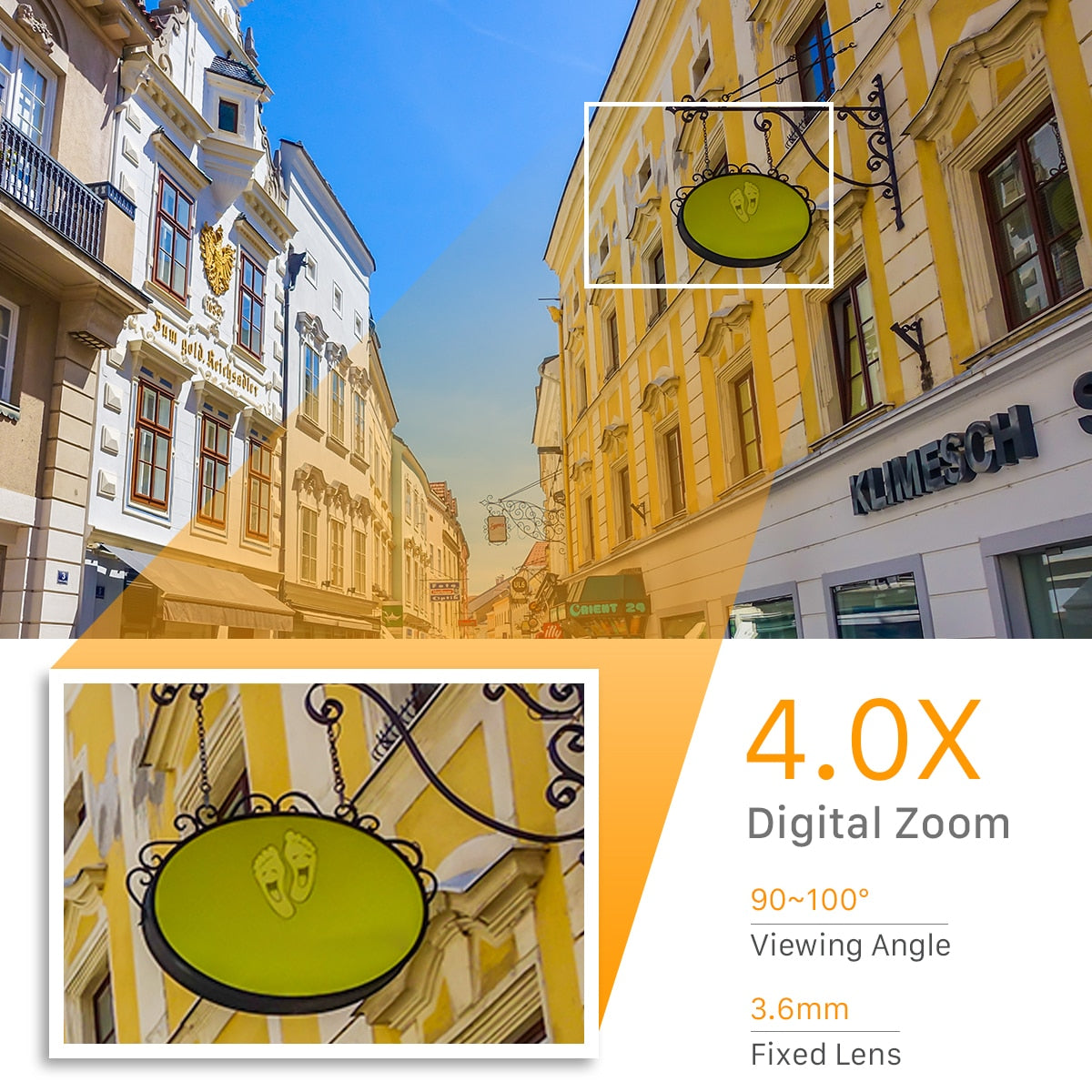 Outdoor WIFI Security Camera | Smartphone Compatible encalife