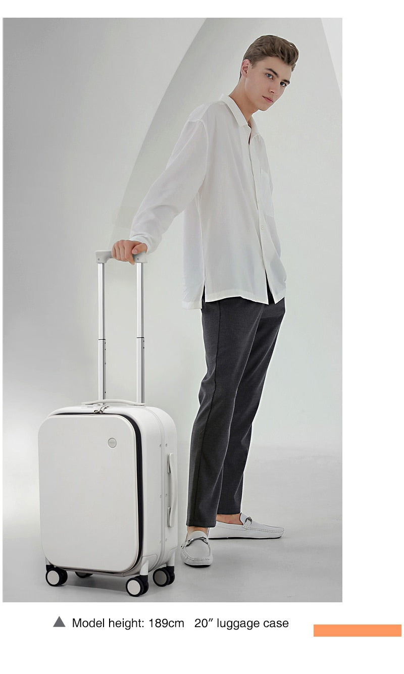 Stylish Luggage | Elegant Carry-On Suitcase encalife