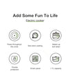 Multi-Function Rice Cooker | Mini Non-Stick Hot Pot