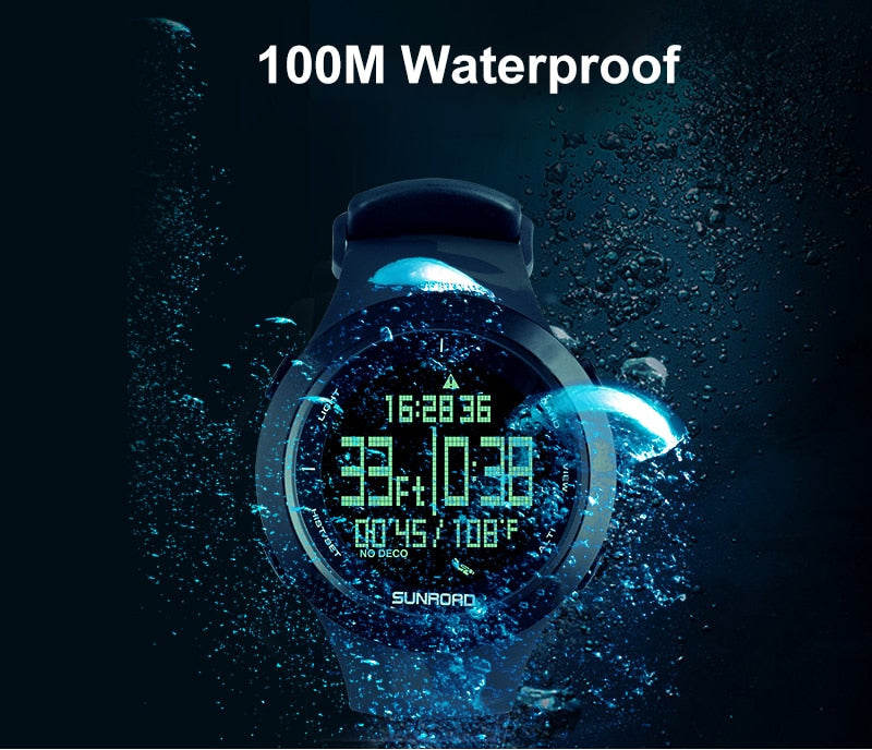 Dive Computer | Safety Depth Alarm Feature encalife