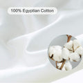 Luxury Goose Down Feather Pillow | 100% Egyptian Cotton Cover
