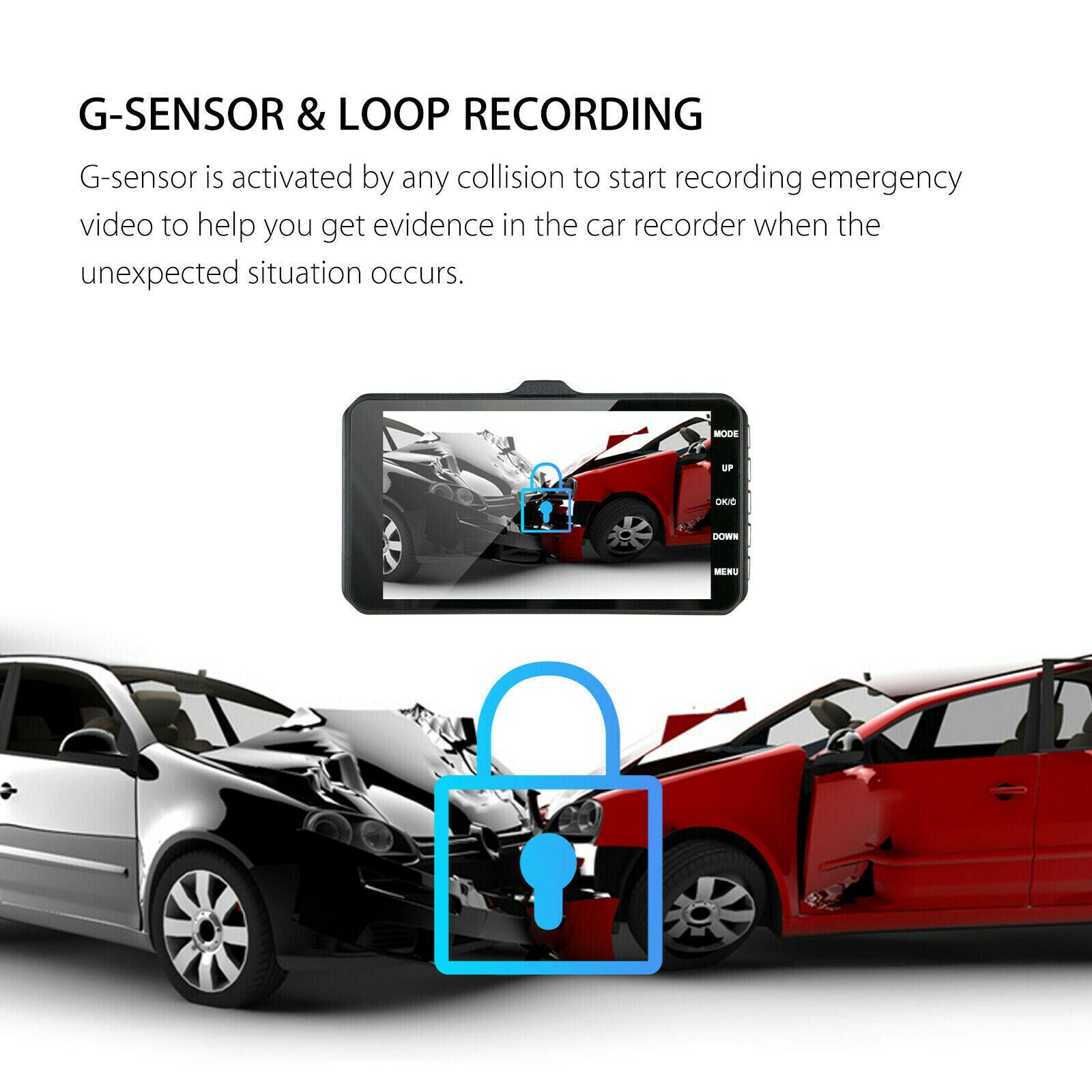 High-Quality Dash Cam | Dual Camera System encalife